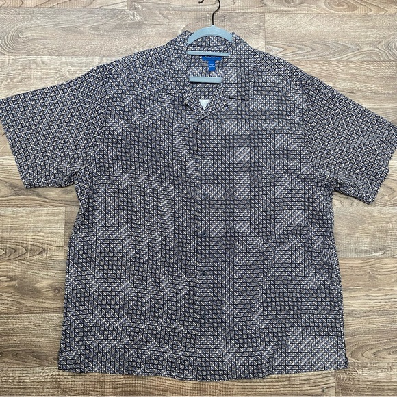 Paul Fredrick Silk Button Up Shirt - Picture 11 of 13